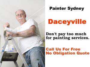 Painter in Daceyville