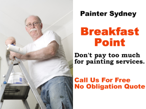 Painter in Breakfast Point