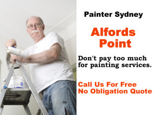 Painter in Alfords Point