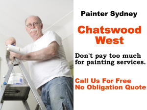 Painter in Chatswood West