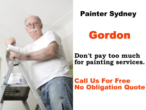 Painter in Gordon