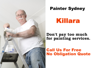 Painter in Killara