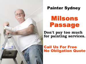 Painter in Milsons Passage