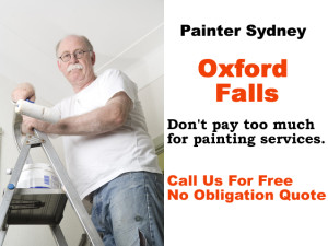 Painter in Oxford Falls