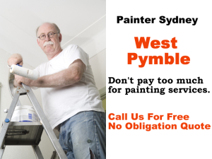 Painter in West Pymble