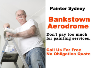 Painter in  Bankstown Aerodrome