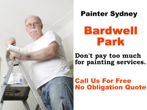 Painter in Bardwell Park