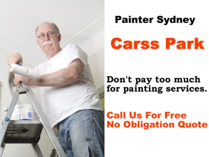 Painter in Carss Park