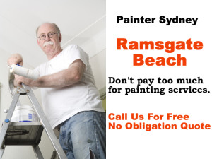 Painter in Ramsgate Beach