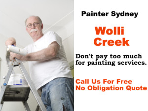 Painter in Wolli Creek