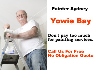 Painter in Yowie Bay