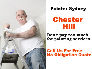 Painter in Chester Hill