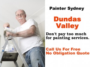 Painter in Dundas Valley