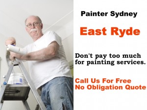 Painter in East Ryde