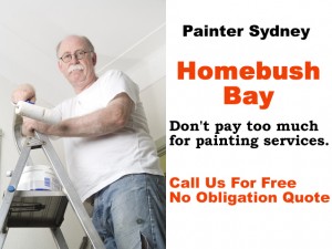 Painter in Homebush Bay
